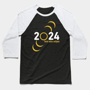 Total Solar Eclipse 2024 Baseball T-Shirt